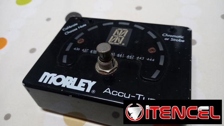 🎸 Afinador Morley Accu-Tuner para Guitarra o Bajo