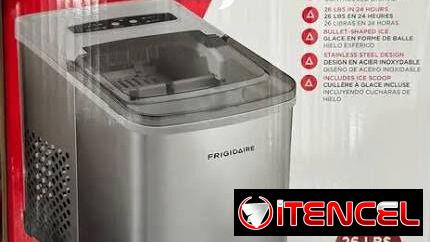 🔸 Máquina de Hielo ❄️ FRIGIDAIRE 🔸 SELLADA EN CAJA🔹 26 Lb de Hielo en 24 horas 💲 190 usd 📲 52496592