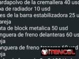 Piezas de Renault Scala y SM3, Kia Picanto