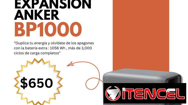 Batería de Expansión Anker BP1000 Capacidad 1056 Wh