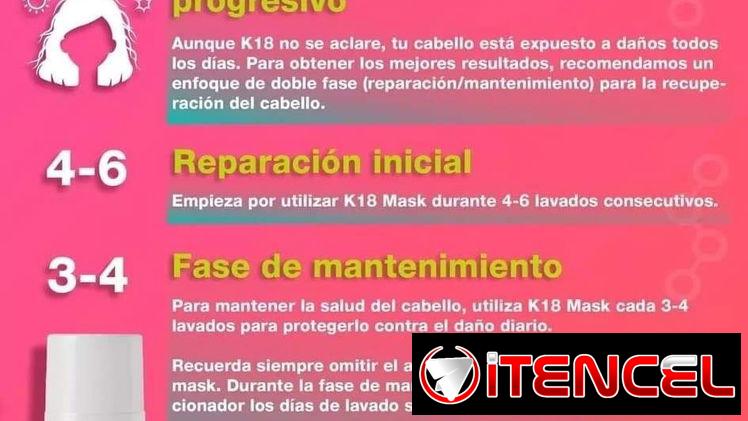 Tratamiento k18 y termo protector wow