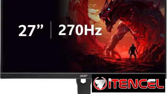 🎮 Monitor Acer Nitro 27″ 1440p IPS 270Hz 0.5ms 🎮 XV270U Z1bmiiprx 📦0km