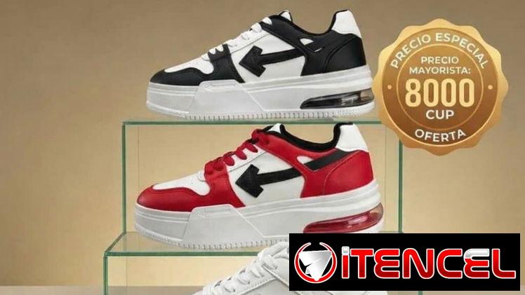 zapatos deportivos y con plataforma