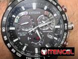 Reloj Citizen cronógrafo PCAT de lujo Eco-Drive Sport para hombre