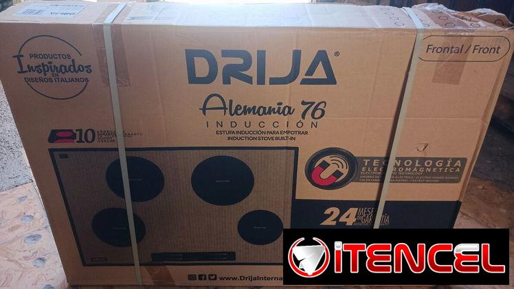 Cocina Empotrada de Inducción 4 Hornillas Drija Alemania 76 / 9 Niveles Temperaturas 7000w precio $380 transporte Gratis