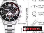 Reloj analógico de cuarzo