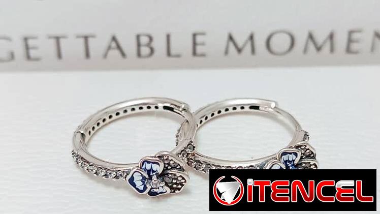 Aretes Pandora. Precios en cada foto. Garantía incluida en su compra. Mensajería disponible. LM joyería