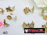 Aretes Oro. LM joyería. Garantía y comprobante de compra. Mensajeria disponible. Aceptamos varios tipos de pagos