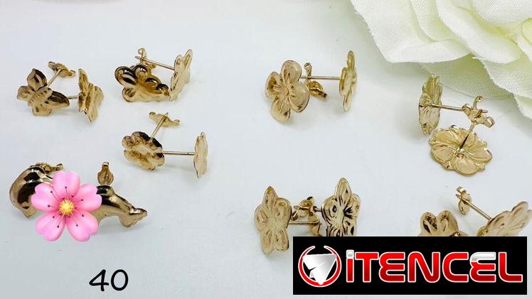 Aretes Oro. LM joyería. Garantía y comprobante de compra. Mensajeria disponible. Aceptamos varios tipos de pagos