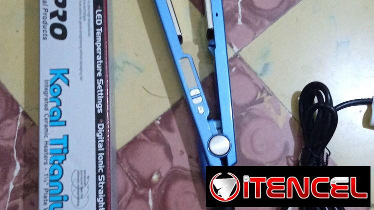 Plancha de pelo de nano titanium de 450 grados ideal para keratina. Nueva en caja. Tenemos mensajería