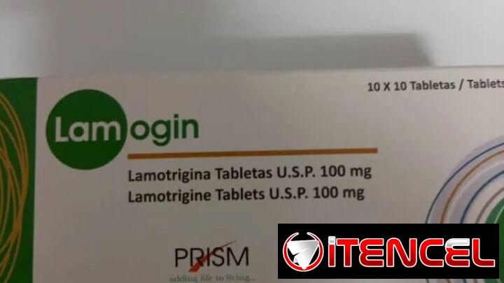 Venta de Lamotrigina. Blíster de 10 tabletas de 100 mgrs en 2500 pesos