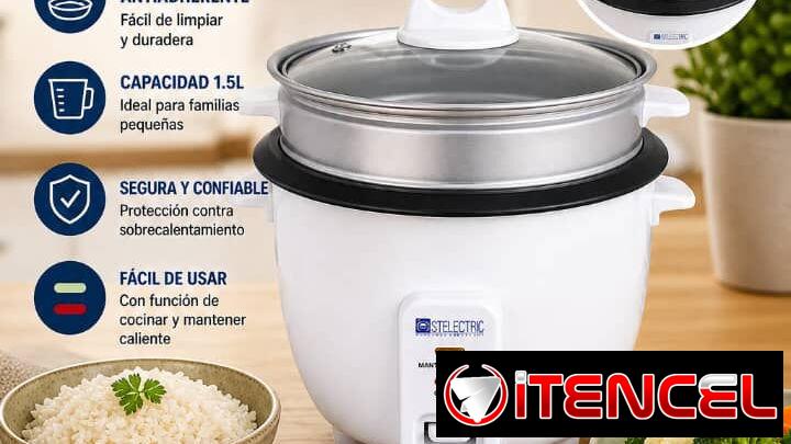✨🍽️ OLLA ARROCERA 1.5L ANTIADHERENTE