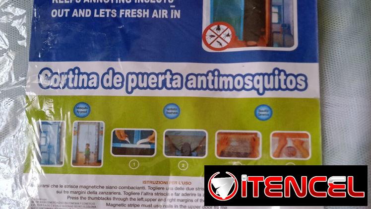 Cortina Anti mosquitos p/puertas