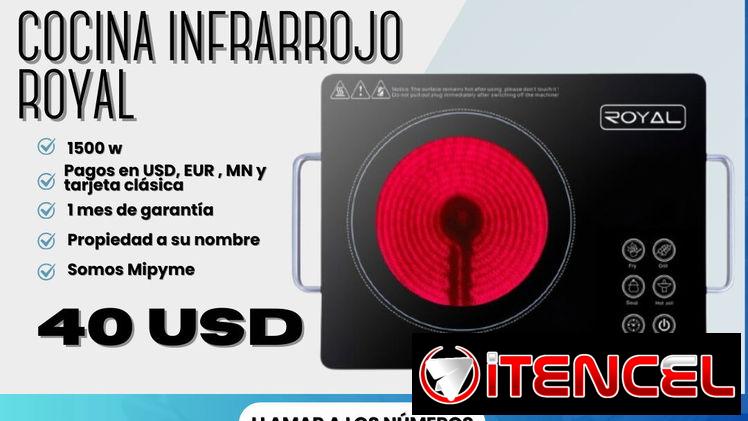 🌡️ COCINA INFRARROJO ROYAL 💲40 USD