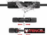 Conectores MC4 MACHO y Hembra para paneles solares