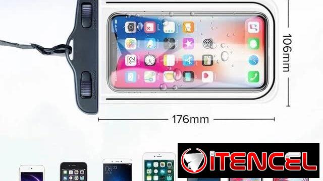 🏖️ Forro para Móvil en la Playa 🌊 Waterproof IPX8 💦 Antiarena ❄️ Antipolvo 🔒 Protección Total