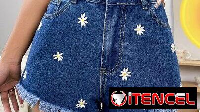 Short de mezclilla