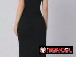 ❤️❤️Vestido negro largo