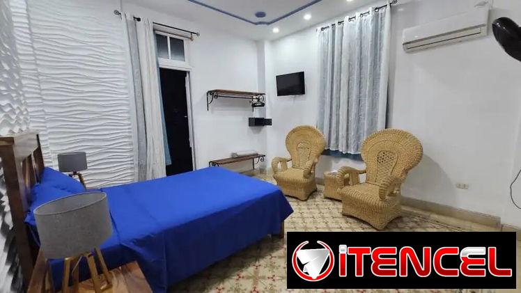 🟢🟢🟡 Apto para renta lineal de una habitación, sin afectaciones  eléctricas.