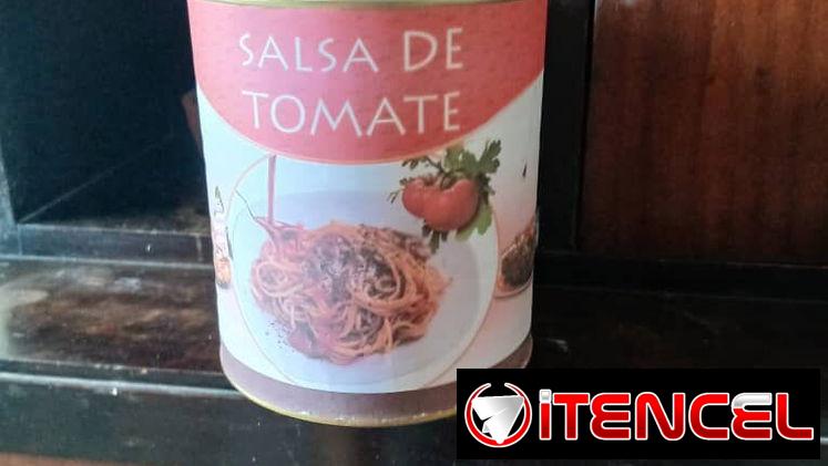 Salsa de tomate lata 3,2 kg