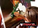 Clases de Pintura en lienzo para jóvenes y adultos