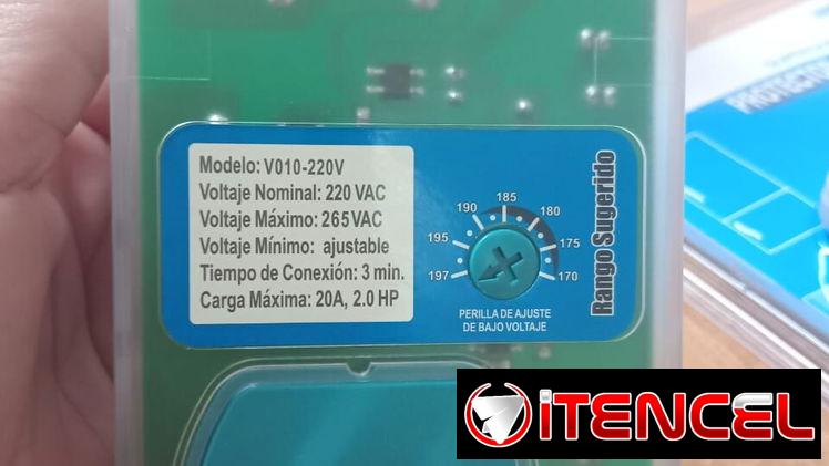 ⚡ PROTECTOR 220V ⚡ PROTECTOR DE VOLTAJE 220V. MENSAJERÍA CON FACTURA Y GARANTÍA. TLF 54833699