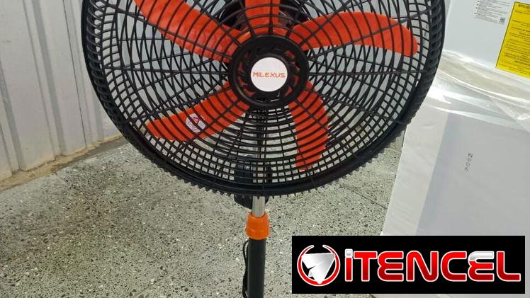 VENTILADOR MILEXUS DE PEDESTAL 18 PULGADAS DE DIÁMETRO