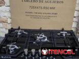 Cocinas de gas empotrables de 5, de 4 y de 3 quemadores