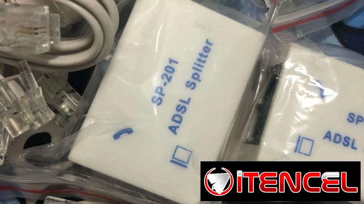 SPLITTER (SELLADOS)SEPARA VOZ DE DATOS Y MEJORA CONECCION /ADSL/ PARA (NAUTA HOGAR) 63142460