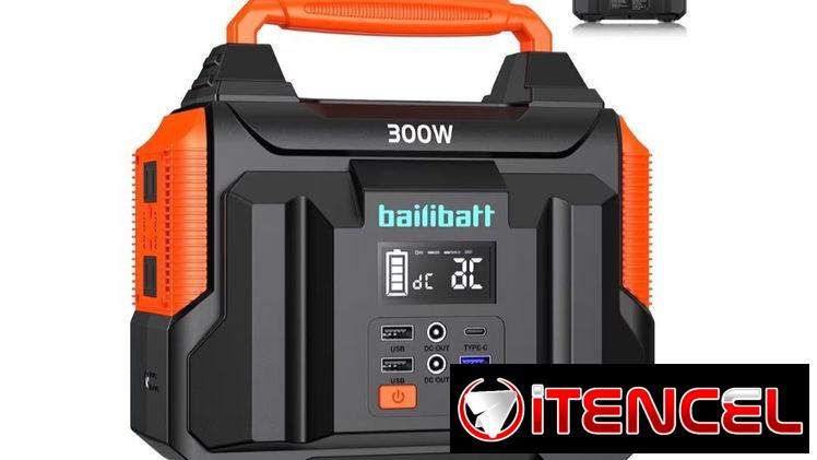 Estación de Energía Portátil 300W / 257Wh – Bailibatt