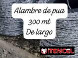 Perfiles de hierros miden 6mt de largo de 20×30 y 30×30 y Rollos de alambre de pua de 300mt y 400mt de largos
