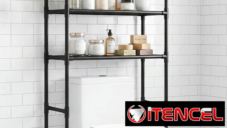 ✨ Mueble Organizador para lavadoras y tazas de baño – Orden y Funcionalidad para tu Hogar.