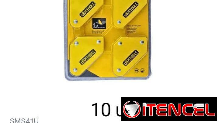 Set de sujetadores magnéticos para soldar