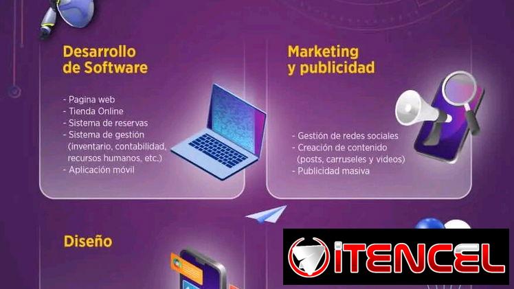 Páginas webs, APK móviles, tiendas virtuales, sistemas de gestión