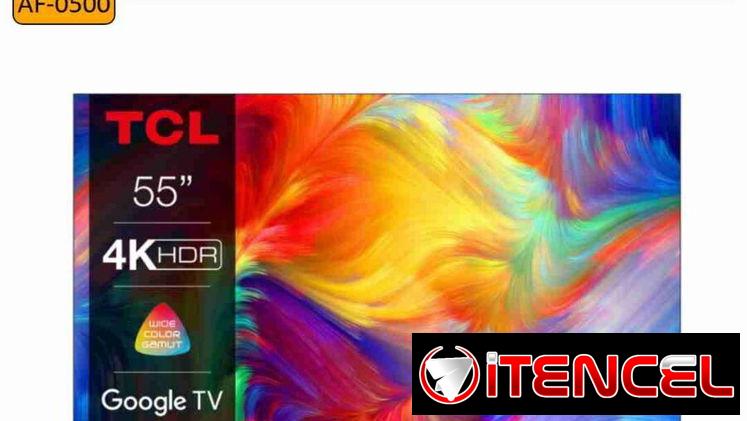 🎬 Smart TV TCL 55″ 4K – Ideal para Cine en Casa!