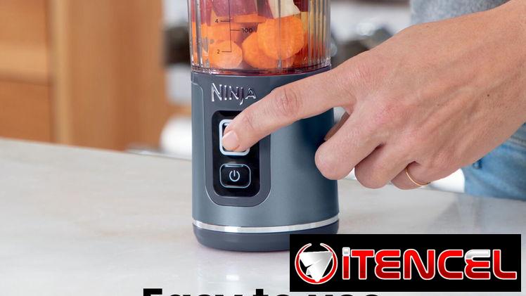 Batidora NINJA portátil BC151NV BLAST inalámbrica, recipiente 18oz en TRITAN libre de BPA, USB-C, con tapa hermética NEW