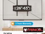 📺🔧 SOPORTE TV 26”-65” FULL MOTION GIRATORIO + INCLINACIÓN 💥 HASTA 110LB Envío + Garantía