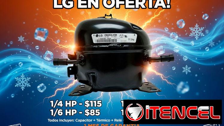 ❄️ TODAS LG 🧊 MAQUINAS DE REFRIGERACIÓN PARA NEVERAS Y FRIOS. GARANTÍA 1 MES. TEL 54833699