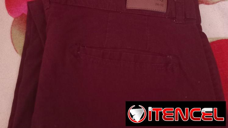 PITUSA DE HOMBRE TALLA 36 COLOR ROJO VINO