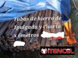Venta de rollo de cerca perle garbanizados, tejas de PVC Española, tubos de 1 pulgada y cuarto