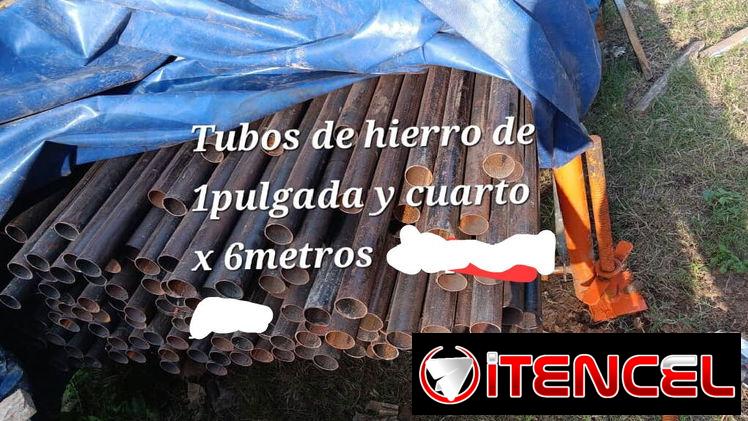 Venta de rollo de cerca perle garbanizados, tejas de PVC Española, tubos de 1 pulgada y cuarto