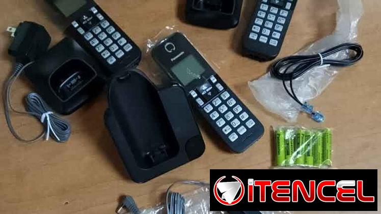 vendo telefono inalambrico Panasonic de 3 bases