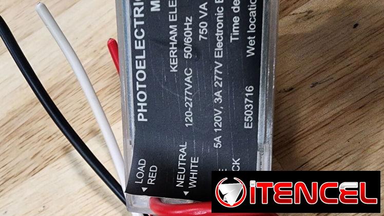 Foto sensor de luz, para apagar o encender y controlar de dia y de noche,