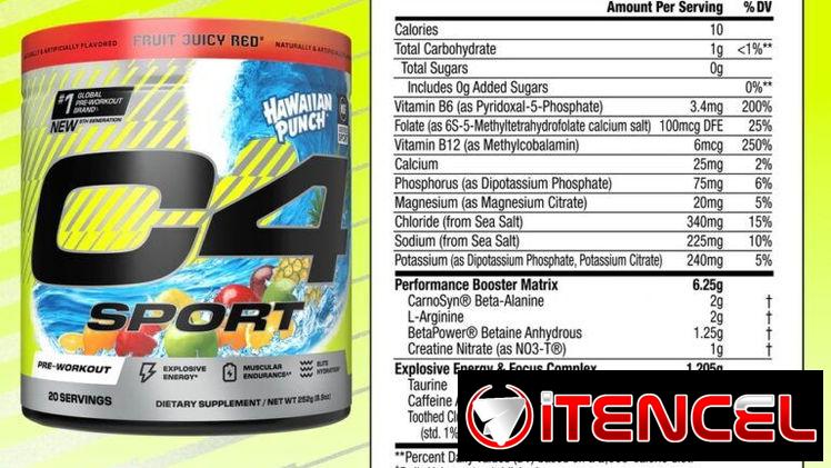 C4 Sport – Super Sport – Ripped (Cellucor) 20serv 56902981