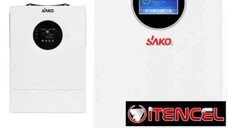 Kit Solar Inversor SAKO 12000KWh y Batería SAKO 16000Wh mensajería gratis