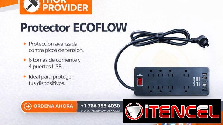 Protector EcoFlow Contra Sobretensiones – Seguridad Total para tus Equipos ⚡🛡️