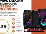 Altavoces para Computadora con Subwoofer, Luces RGB y Conexión USB | videojuegoshabana.com