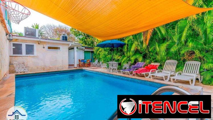 Renta de casa con piscina