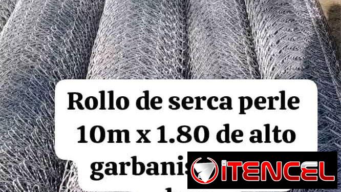 Cerca pirle galvanizadas y alambre