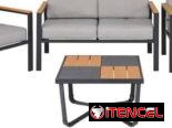 Juegos de terraza de estructura metálica